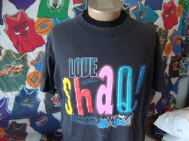 Vintage 90&#39;s Shaquille O&#39;Neal Orlando Magic Love Shaq T Shirt XL - £79.12 GBP
