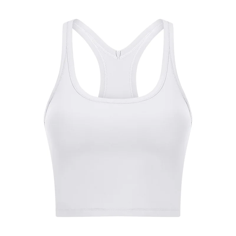 LuLuLogo Printed MOTION   Tank Top Buttery Soft Women Racerback Crop Top for Wor - £82.88 GBP