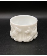 Akro Agate Powder Dish White Scotty Dogs Milk Glass Bowl Vintage - $564.31 MXN