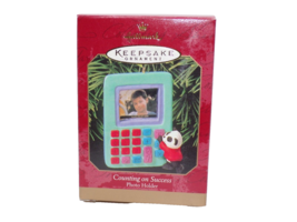 Hallmark Keepsake Ornament Counting on Success Photo Holder 1999 - £5.17 GBP