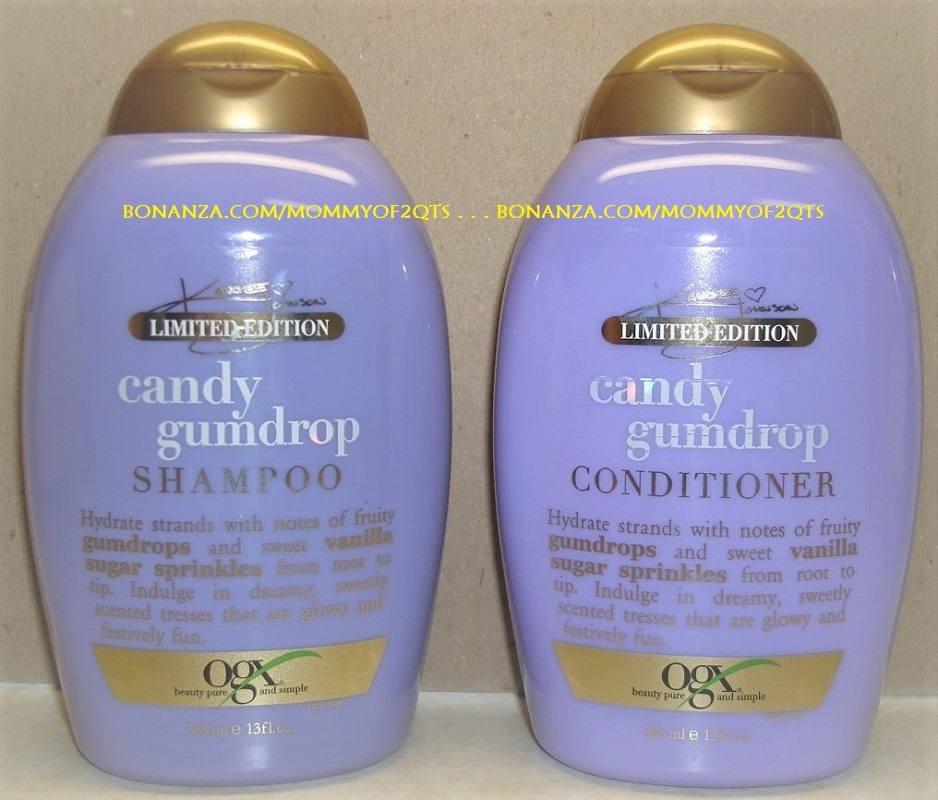 OGX Organix CANDY GUMDROP Shampoo Conditioner Set Kandee Johnson Limited Edition - $20.00