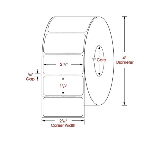 Dymo 1738595 BARCODE LABELS - $53.50
