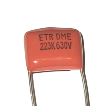 223K 22NF 630v Radial Capacitor Cornell Dubilier ETR PPN - $2.53