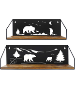 Giftgarden Floating Shelves for Wall with Unique Adorable Bears Cutouts,... - $41.75