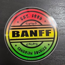 Banff Sticker Canadian Rockies - $5.07