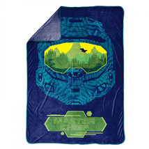 Halo Infinite Master Chief Throw Blanket Multi-Color - £23.52 GBP