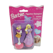 Vintage 1996 Tara Toy Barbie Doll Figurine Stampers W/ Ink Pad Nos New Moc - £24.98 GBP