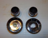 1962 Chrysler 300 Radio Knobs &amp; Bezels OEM 1971851 - $71.98