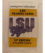 Collegiate Collection LSU Tigers 1st Edition Trading Cards Factory Seale... - $7.99