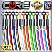 Yamaha R1 Brake Lines 2009 2010 2011 2012 2013 2014 Front-Rear Steel Bra... - $170.18