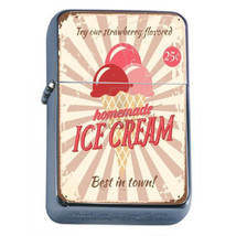 Vintage Poster D252 Windproof Dual Flame Torch Lighter Homemade Ice Cream  - £13.19 GBP