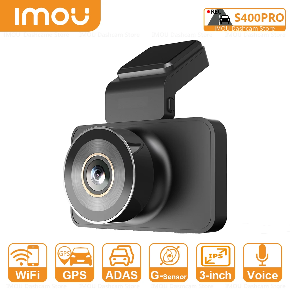 Imou 2023 Dashcam Car Camera Dvr S400 Pro Adas Function With 3 &quot; Ips Screen App - £211.33 GBP+