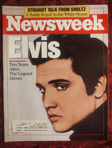 Newsweek Magazine August 3 1987 Elvis Presley The Legend Grows - £6.93 GBP