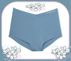 XL   Stone Slate Blue NO SHOW Edges Victorias Secret High Waist Midi Brief Panty - £10.44 GBP