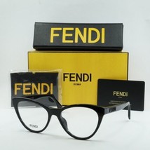 FENDI FE50017I 001 Black 53mm Eyeglasses New Authentic - £127.56 GBP