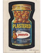  1973/ 2nd S TOPPS WACKY PACKAGE STICKER PLASTERED PEANUTS - $35.76 MXN
