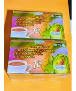 2 Bxs TE DE ALCACHOFA † GREEN TEA † Formula MX † 30sobres/bx - $15.97