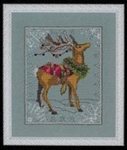 Chart and Embellishment with Special Thread NC114 DONNER - Christmas Eve Courier - $69.29