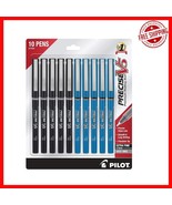 Precision Extra Fine 0.5mm Rollerball Pen Set - 10 Bulk, Ideal for Profe... - $35.63