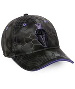 Kryptek Performance Typhon / Purple Helmet Logo Black Camo Cap for Women - €17,36 EUR