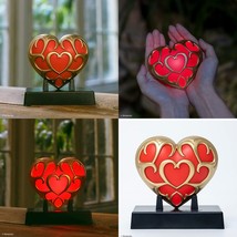 Legend Zelda Tears of the Kingdom Heart Container Lamp Light Figure Coll... - $64.99