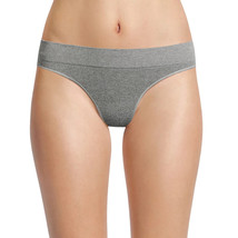 No Boundaries Women&#39;s Seamless Thong Panties Size X-SMALL Grey Heather New - £9.39 GBP