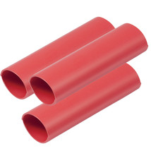 Ancor Heavy Wall Heat Shrink Tubing - 3/4&quot; x 6&quot; - 3-Pack - Red - £23.96 GBP