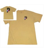 PRIMITIVE Skateboards Dirty P Flowers Skate Large Yellow Shirt LIGHT STAINS - £9.64 GBP