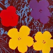 Andy Warhol Fiori 11.71 Sunday B Morning Serigrafia - £229.95 GBP