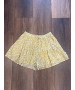 American Eagle Y2K VTG Yellow Skort Womens Small drawstring Skirt Femini... - $23.38