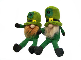 Leprechaun Gnome Boys T3960 Pair Brimmed Shamrock Hat 9&quot; H - £25.26 GBP