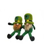 Leprechaun Gnome Boys T3960 Pair Brimmed Shamrock Hat 9&quot; H - $43.14 CAD