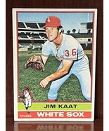 1976  JIM KAAT - Topps Baseball Card # 80 - CHICAGO WHITE SOX - FREE SHI... - £2.85 GBP