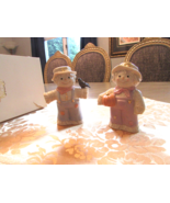 Lenox Scarecrow Salt &amp; Pepper Shaker Set Thanksgiving Dash of Autumn 24 ... - $40.68 CAD