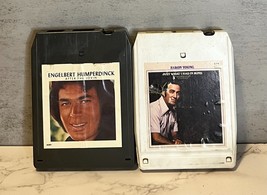 VTG Faron Young &amp; Englebert Humperdinck 8-Track Lot - £4.51 GBP