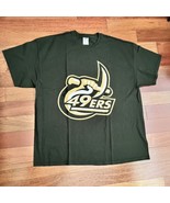 UNCC Charlotte 49ers Mens T Shirt Size 2XL New Green - £9.83 GBP