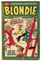 Blondie Comics #42 1952- Harvey Golden Age G/VG - £34.52 GBP