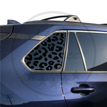Fits 2019-2022 Toyota Rav4 Leopard Cheetah Print Rear Window Fuel Gas Do... - $24.99+