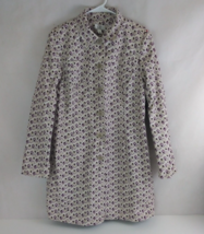 Ann Taylor Loft Women&#39;s Colorful Geometric Design Coat Size Large - £14.02 GBP