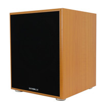 Rockville Rock Shaker 12" Inch Wood 800w Powered Home Theater Subwoofer Sub - £240.14 GBP