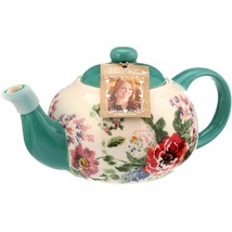 The Pioneer Woman ~ &quot;Country Garden&quot; 23 Oz. Teapot ~ Stoneware ~ Floral ... - $1,110.57 MXN