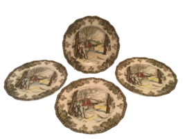 Set Of 4 Johnson Brothers “Sugar Maples” Bread &amp; Butter Plates 6.2” Round - £13.32 GBP