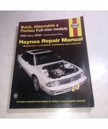 HAYNES 1985 - 2002 Auto Repair Manual Full Buick Oldsmobile Pontiac GM 1... - $14.63 CAD