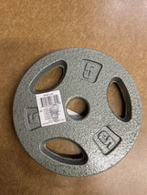 CAP Barbell Standard Weightlifting Plate, 5 lbs, Single - $6.40