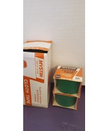 1960’s Mystik self stik cloth tape GREEN Borden 1 1/2&quot; x 3.5 yards SEALE... - $54.70 CAD