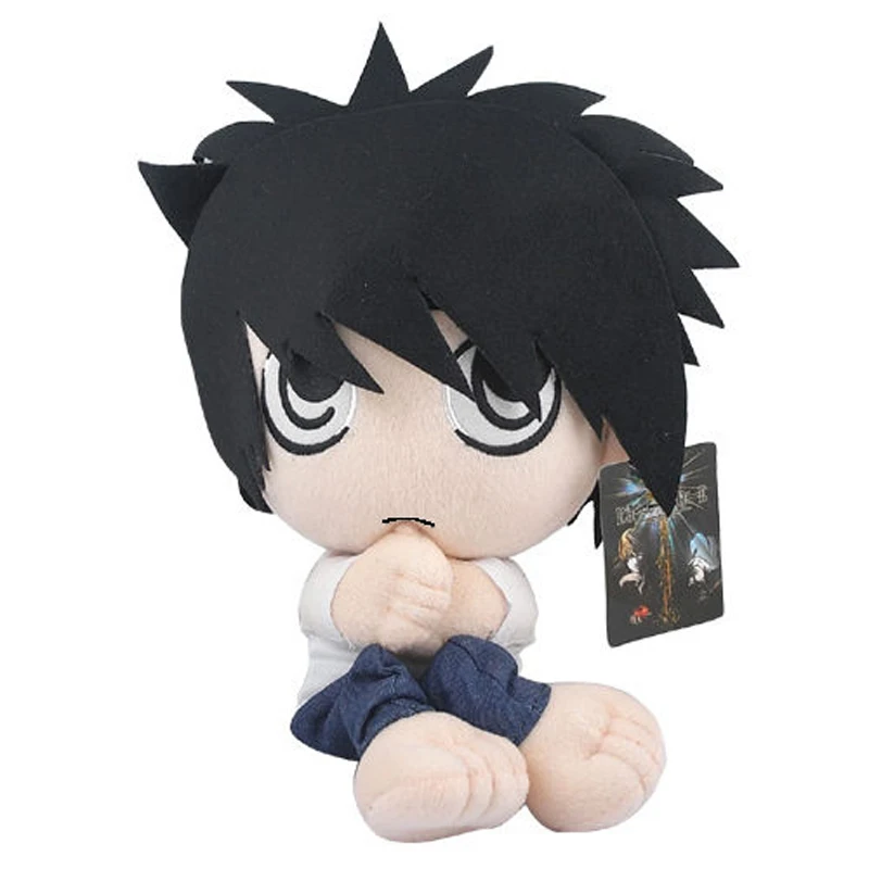 30cm Death Note Anime L Lawliet and Ryuuku Plush Dolls Stuffed Toys - £24.11 GBP