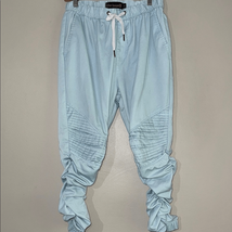 Blue Jogger Sweatpants with Elastic Waistband - $11.76
