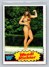 Wendi Richter #8 1985 Topps WWF Pro Wrestling Stars WWE RC - £1.55 GBP