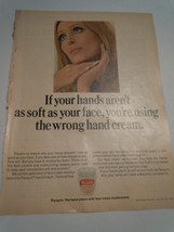 Vintage Pacquin Hand Cream Print Magazine Advertisement 1968 - £5.50 GBP