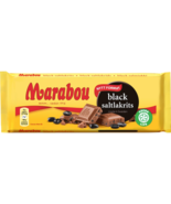 Marabou Black Saltlakrits Chocolate 100g, 17-Pack - $1,867.17 MXN